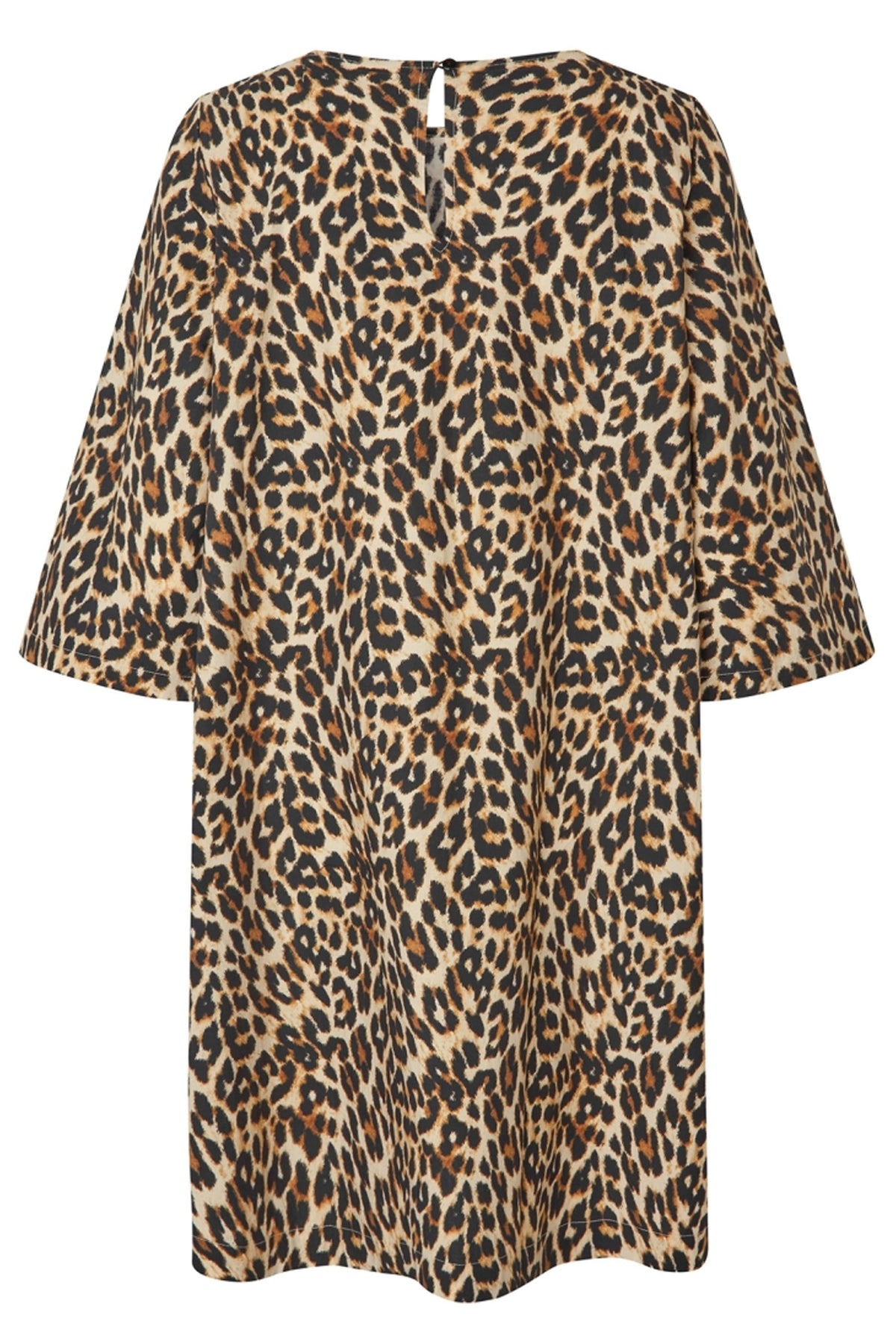CarlaLL Kort Klänning SS 72 Leopardmönstrad - 90056-3011
