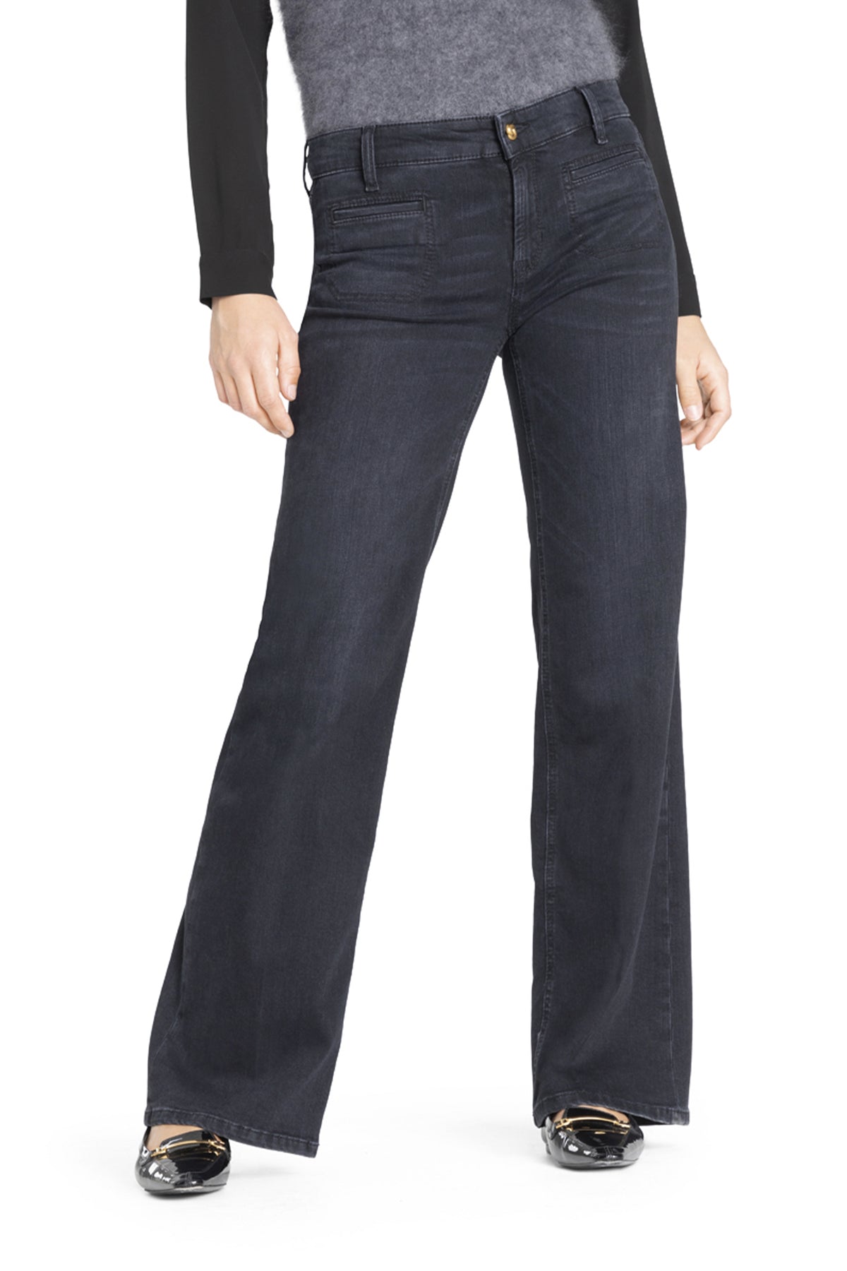 Tess Black Washed Denim - 0096 09 9268