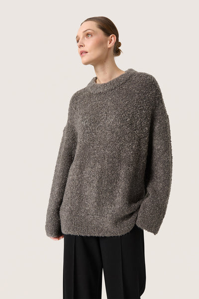 SLBabbette Pullover Dark Gull Gray - 30407771 Thumbnail