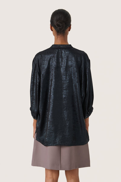 SLElvie Amily Blus 3/4 Svart - 30407746 Thumbnail