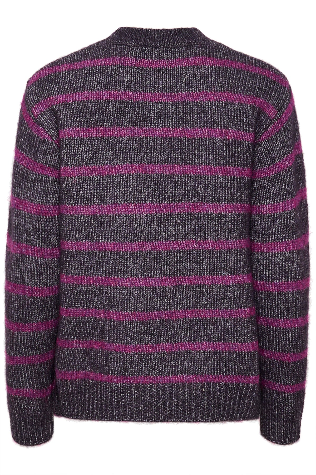 KAtrina Striped Pullover Lila mel./ Violett mel. - 10509257