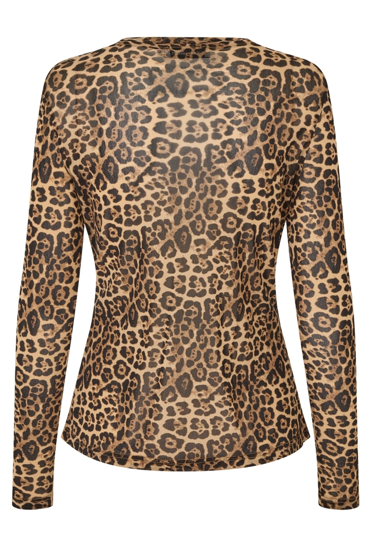 IrieLL Blouse LS 72 Leopardmönstrad