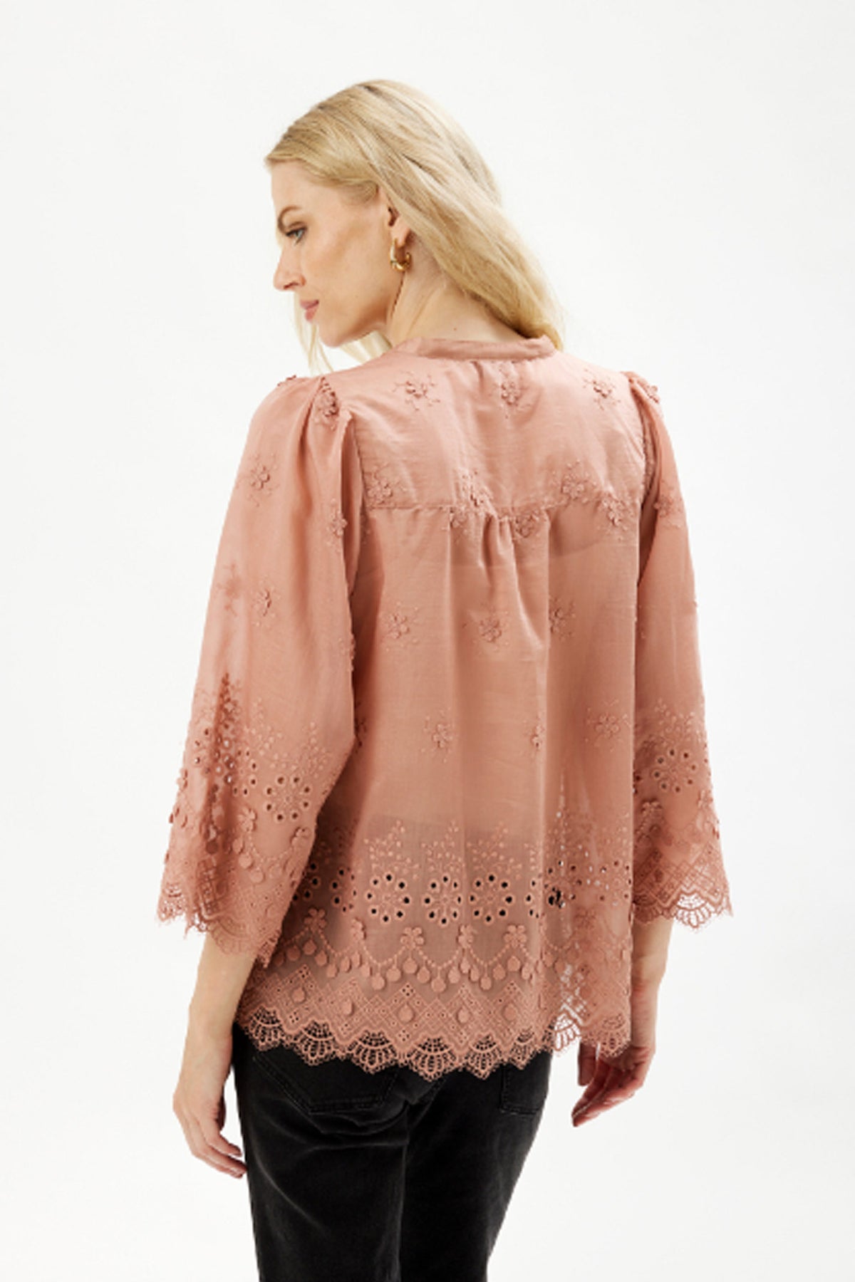 Esme blus (utan linne) Rose - 16472