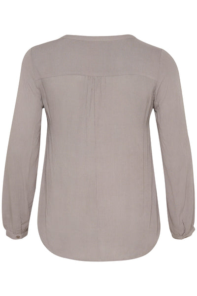 KCami LS Blouse Elephant Skin - 10580001 Thumbnail