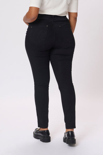 KCwilla Ida Slim Jeans Black deep - 10581270 Thumbnail