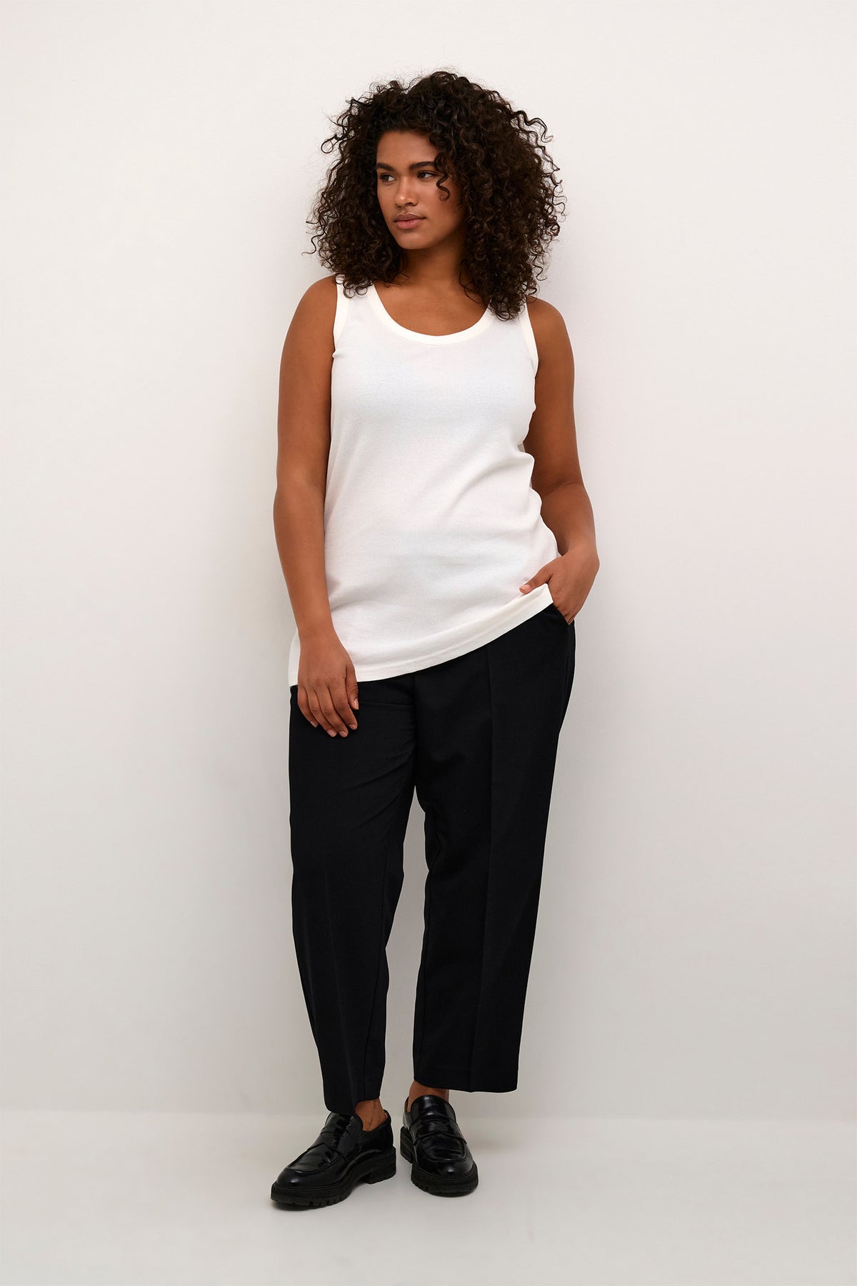 KCcarina Tank Top Chalk - 10581396