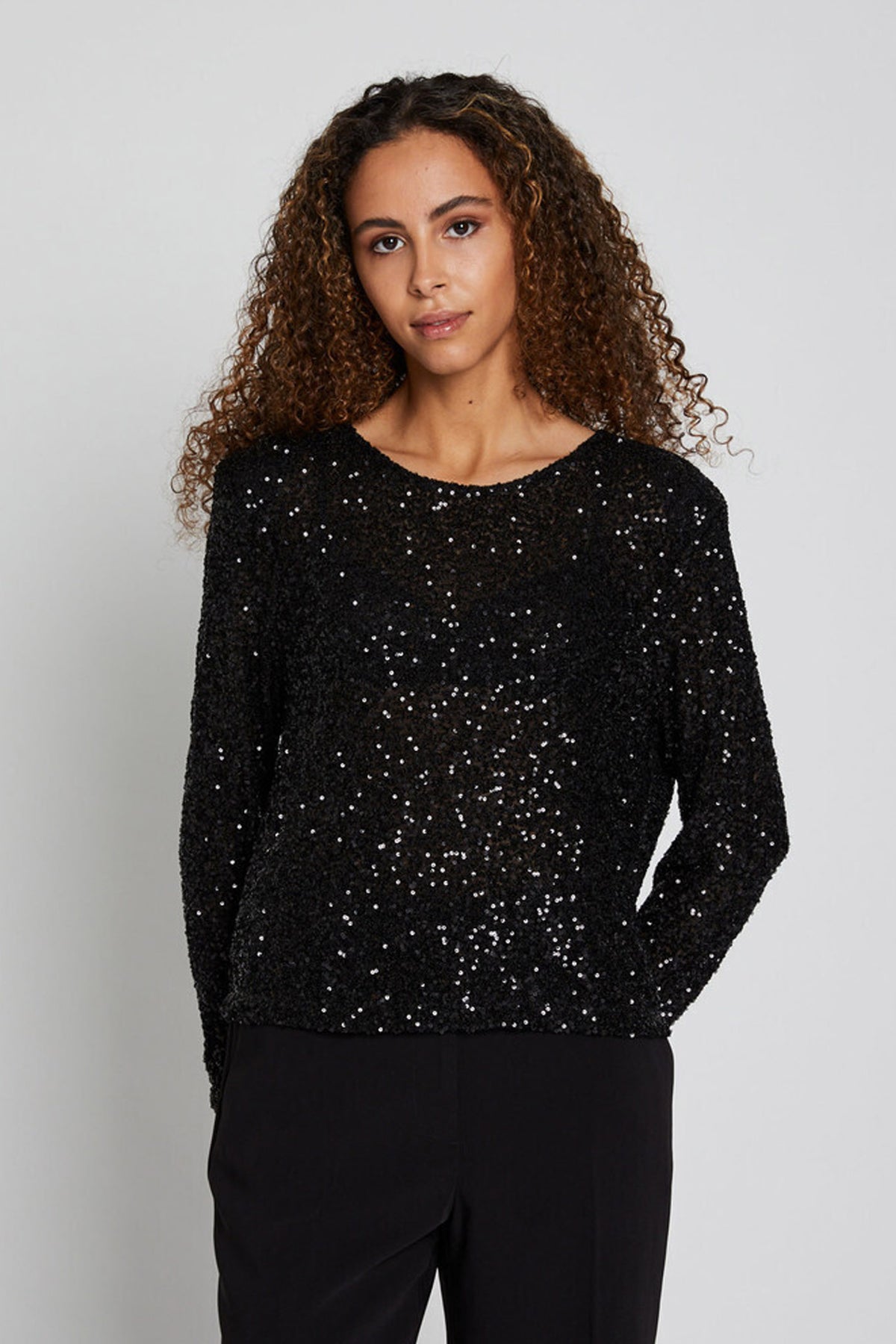 AraluBBCasi blus Svart - BBW4193