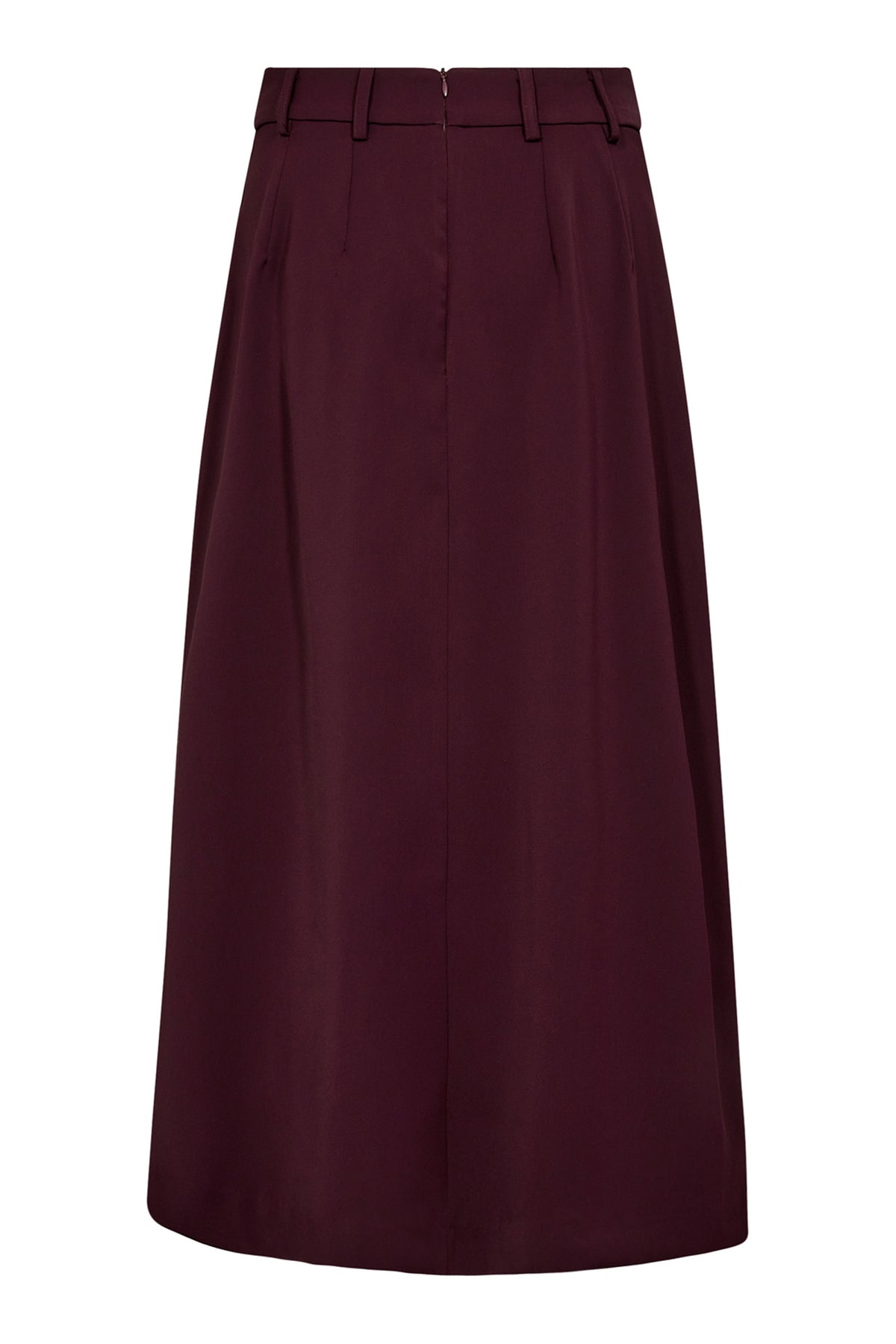AnyaCC Pleat Skirt 87-Vinröd 34178