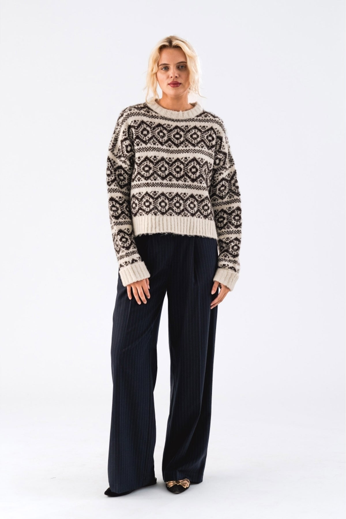 LottieLL Jumper LS 65 Choco - 24444-5026