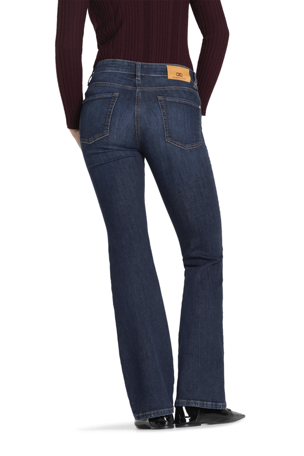 Paris Flared Mörk Denim - 0012 45 9157