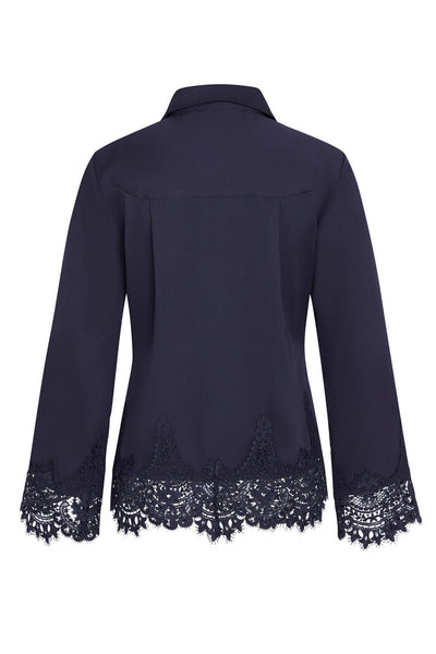 CedarsBBElaina blus Navy - BBW4270 Thumbnail