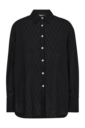 MMBritze Cotton Shirt Svart - 168260