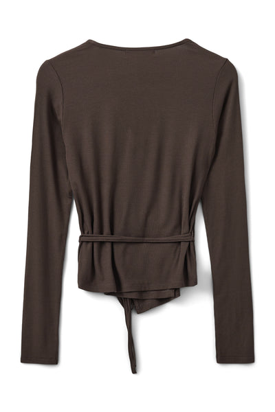 JOODYSW BLOUSE 7129 Brown Fudge - SNOS558 Thumbnail