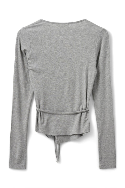JOODYSW BLOUSE 8000 Grå mel - SNOS558 Thumbnail