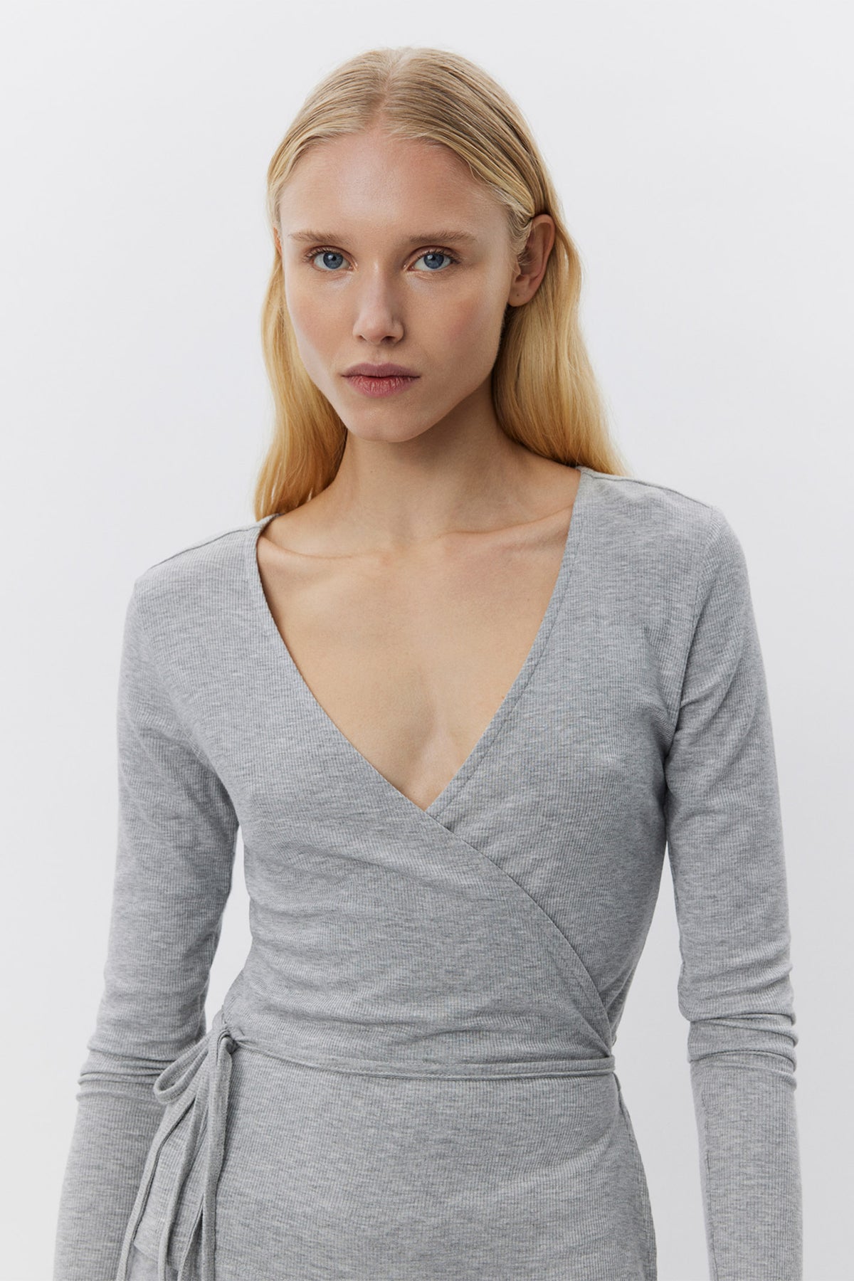 JOODYSW BLOUSE 8000 Grå mel - SNOS558