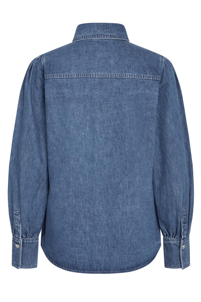 CanaBBBess-skjorta mörkblå denim - BBW4231 Thumbnail