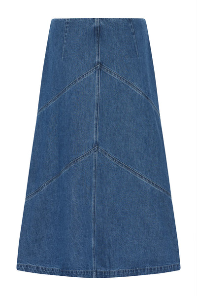 CanaBBEleen kjol Mörkblå denim - BBW4465 Thumbnail