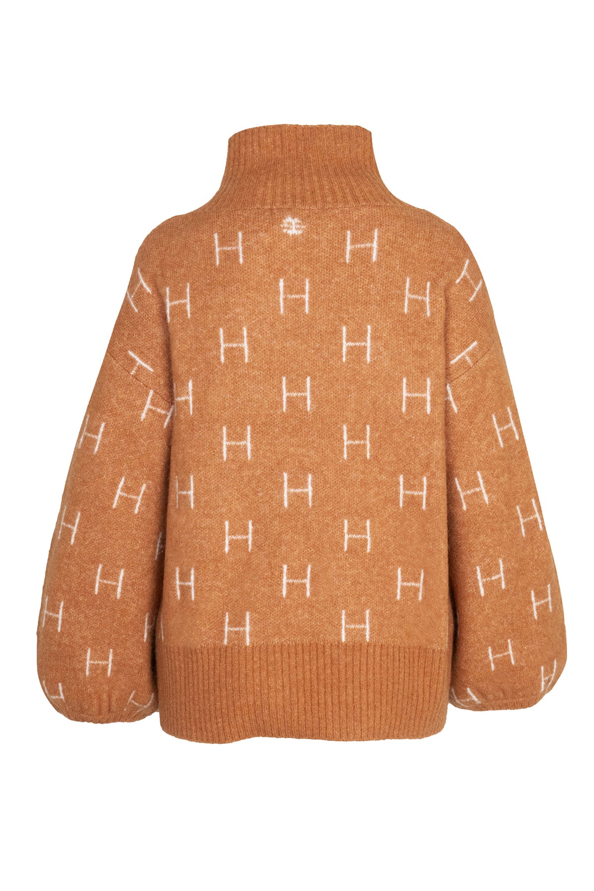FAM Sweater Short 476 Läderbrun
