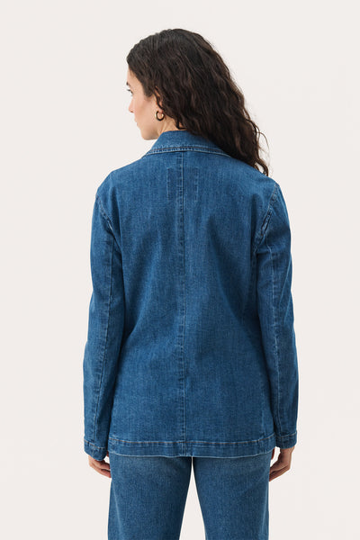 NoorPW BZ Medium Blue Denim - 30309203 Thumbnail