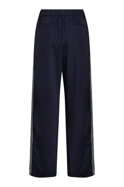 AminaCC Crease Pant 120-Navy - 31460 Thumbnail
