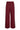AminaCC Crease Pant 186-Burgundy - 31460