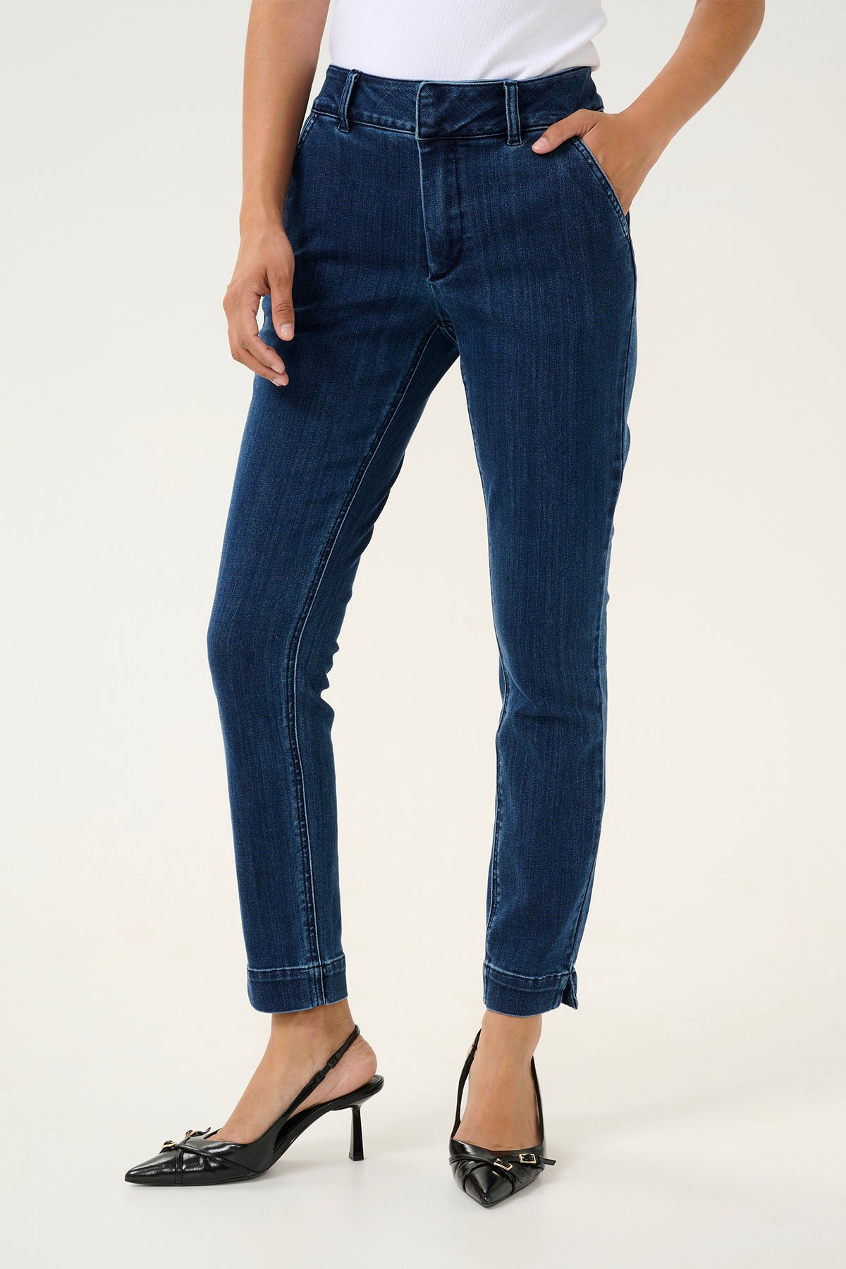 KAlea Jeans 7/8 Mörkblå Denim - 10509347