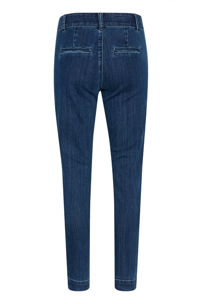 KAlea Jeans 7/8 Mörkblå Denim - 10509347 Thumbnail
