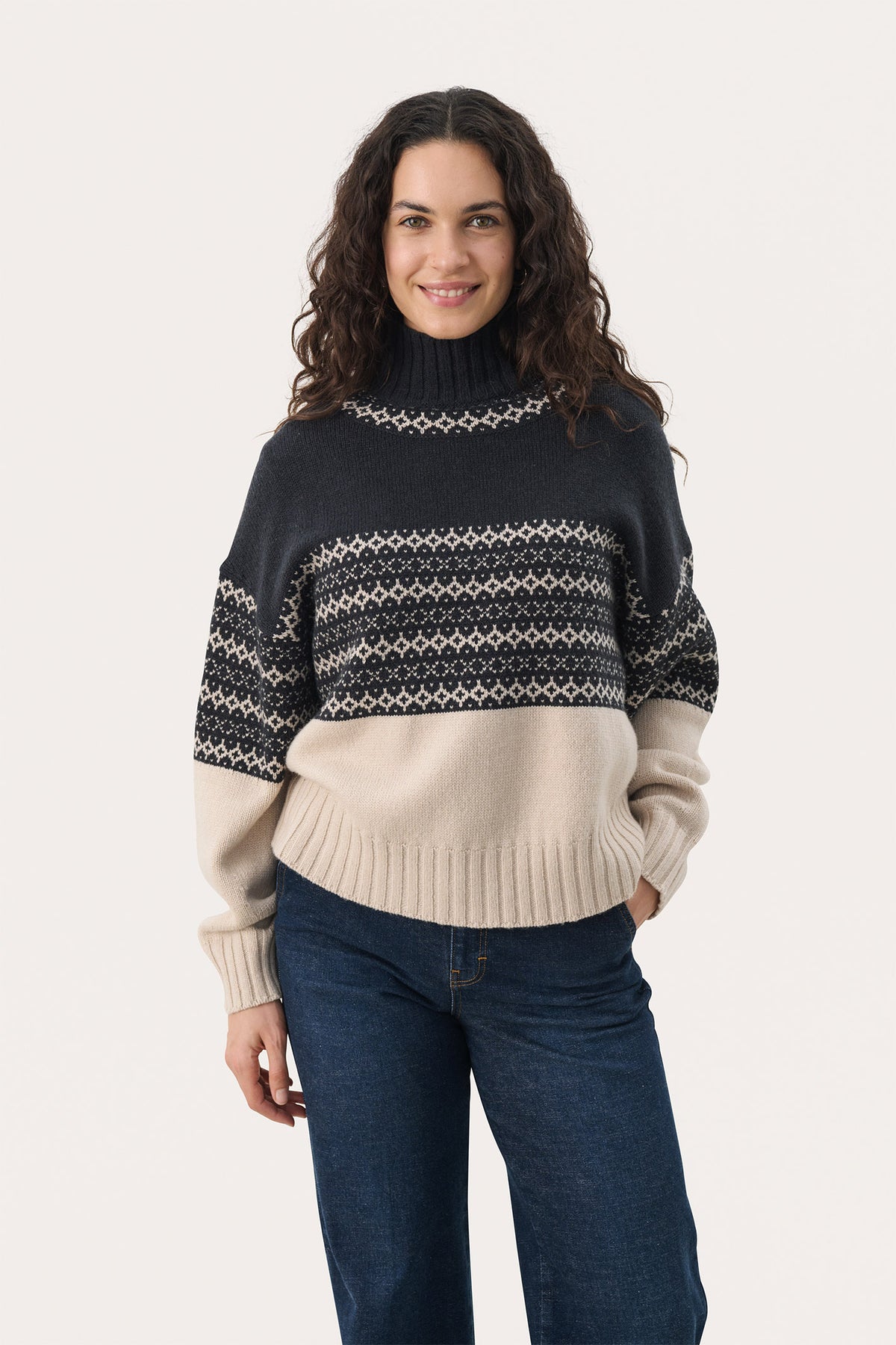 PinarPW PU Marin Jacquard
