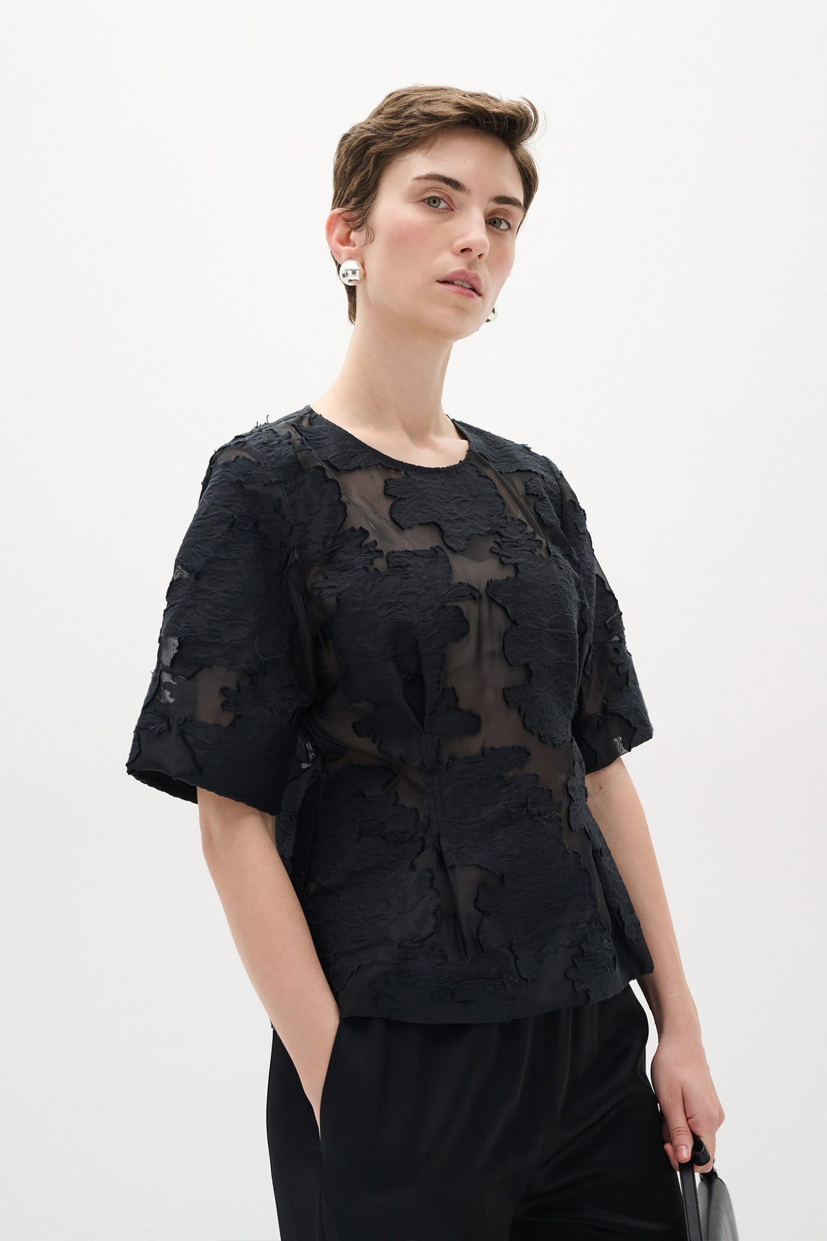 VestaIW Top Svart