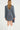 BelmaGZ klänning Blue twill structure - 10909732