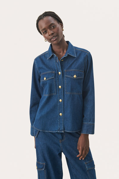 PayaPW SH Dark Vintage Denim - 30309243 Thumbnail
