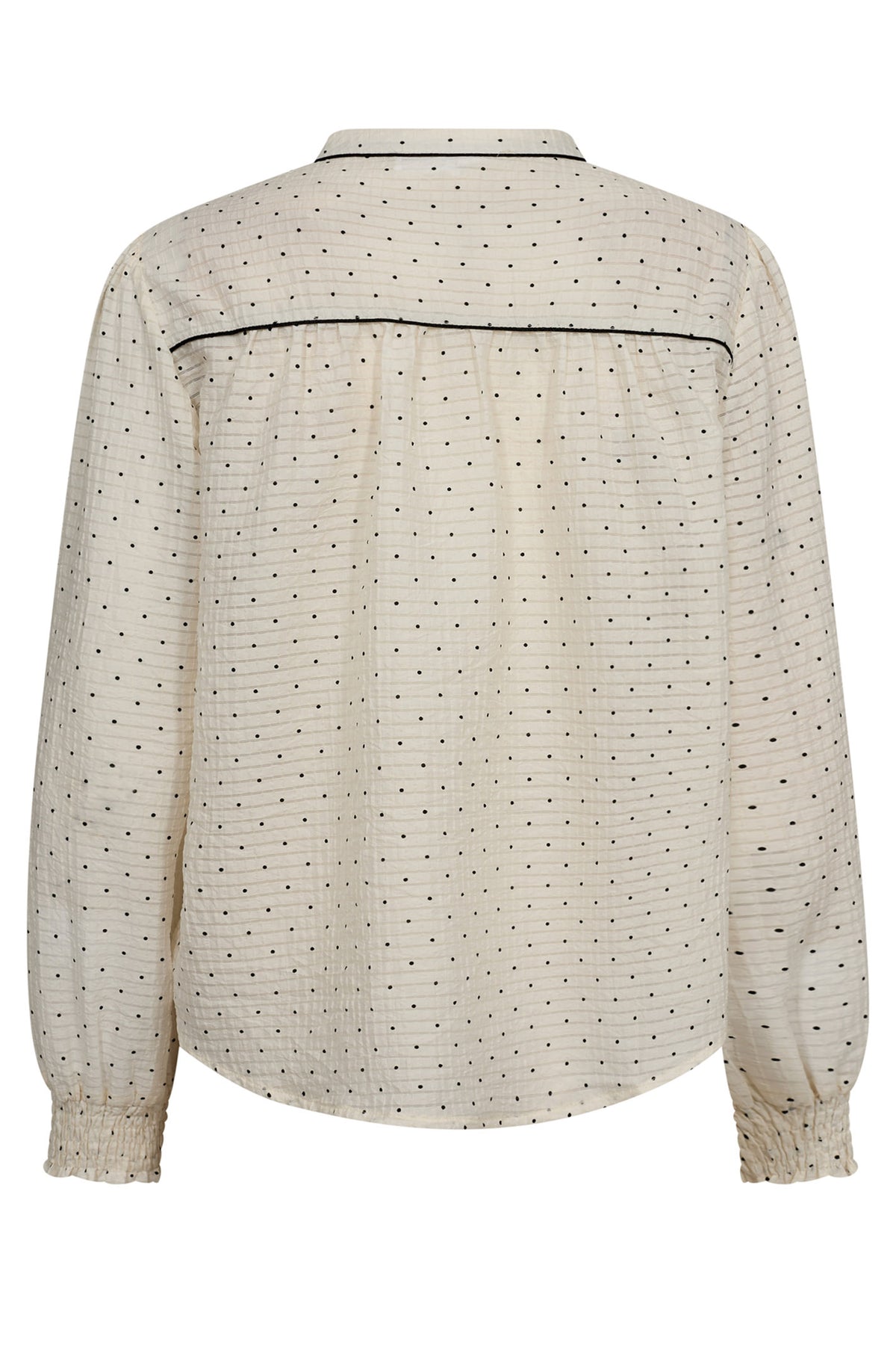 FranciscaCC prickig skjorta 11-Off white - 35710