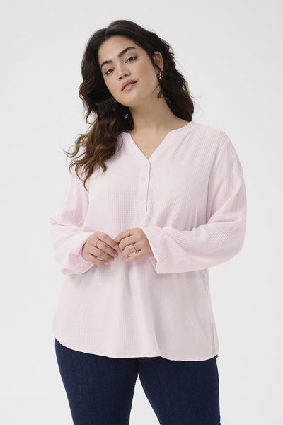 KCmahlena LS Blouse Lilac Snow - 10582911 Thumbnail
