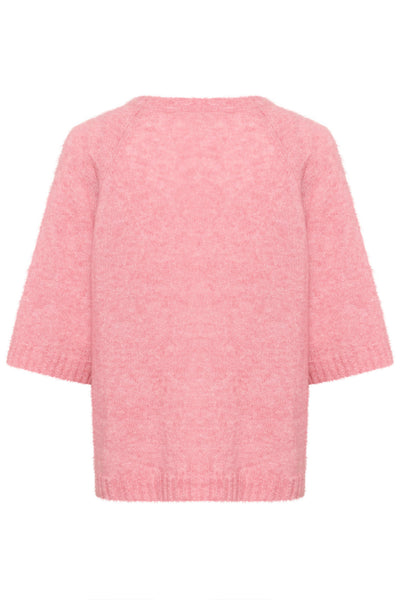 CRBlu Stickad blus Blush - 10613310 Thumbnail
