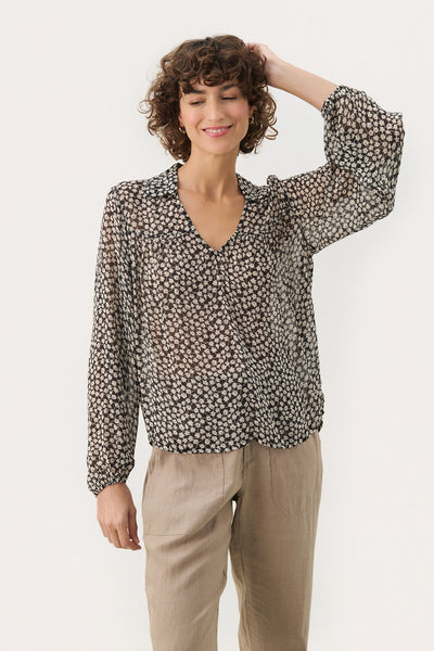 NicholinaPW BL Black Mini Grid Flower - 30309358 Thumbnail