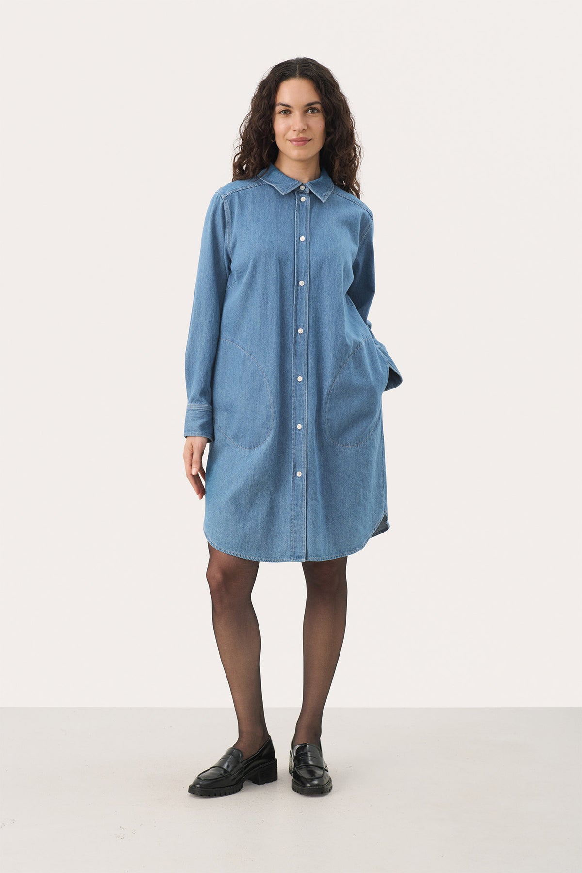 NuriaPW DR Medium Blue Denim - 30309503