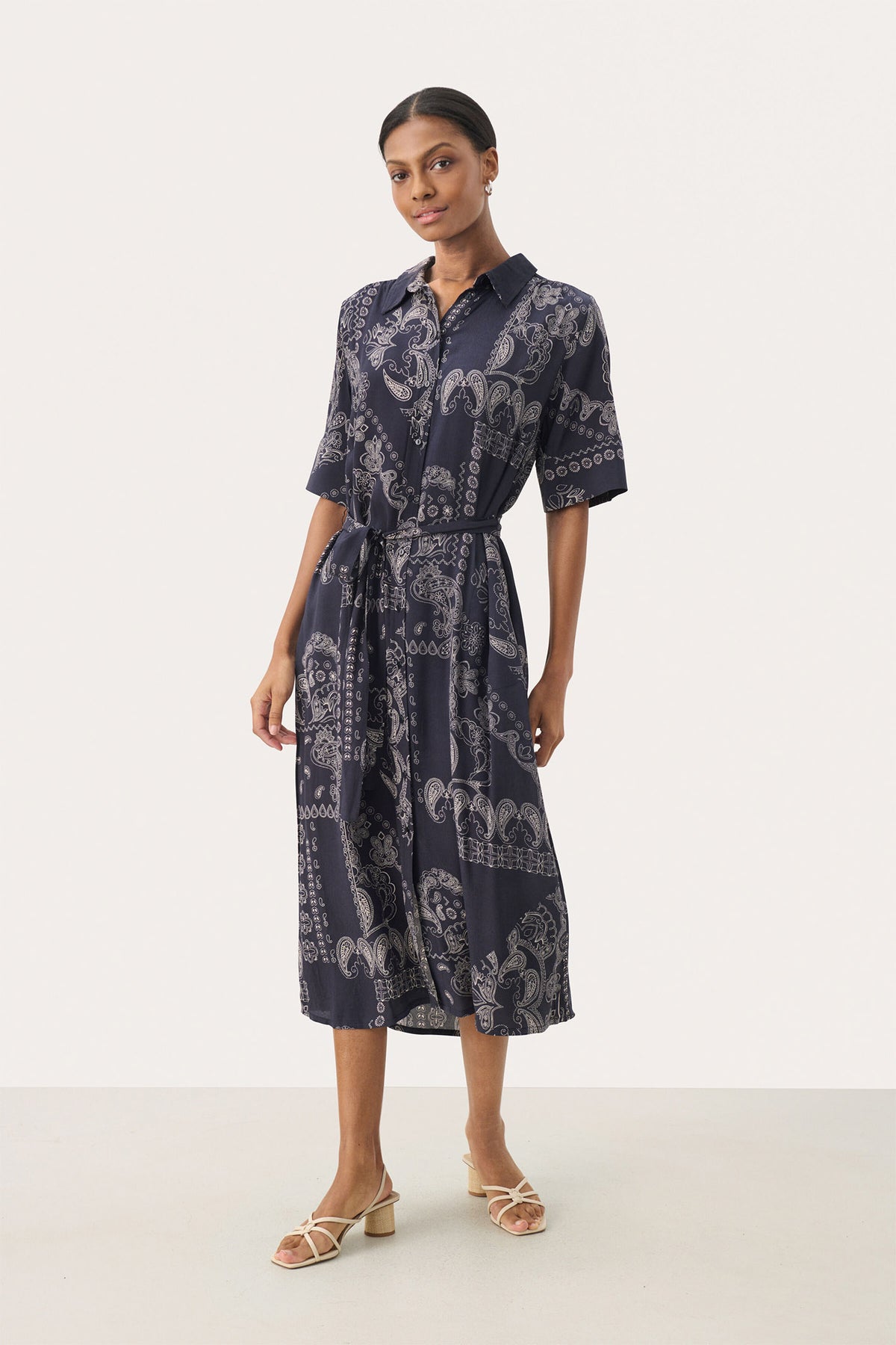 MelucanPW DR Navy Graphic Paisley - 30309557