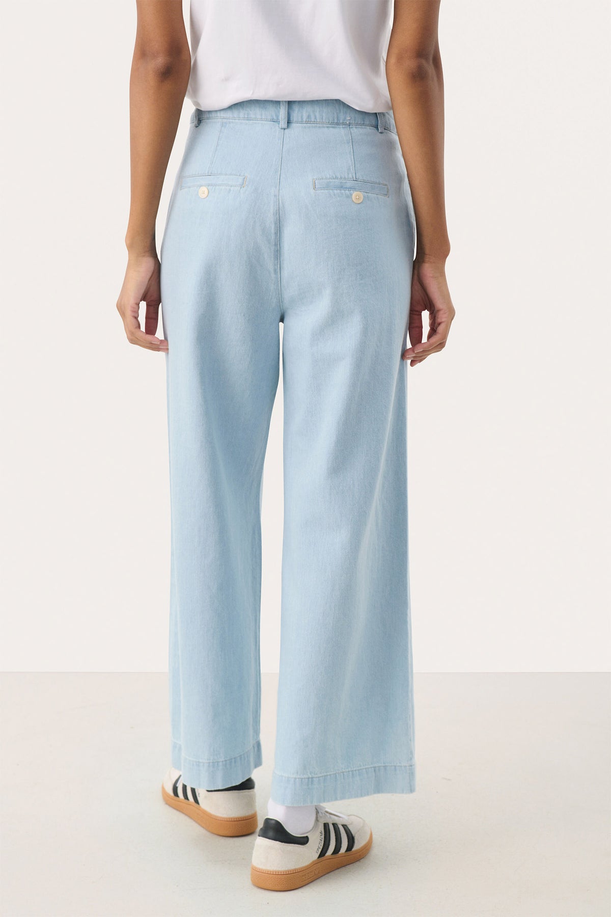 CoraliesPW PA Vitaktig Blå Denim