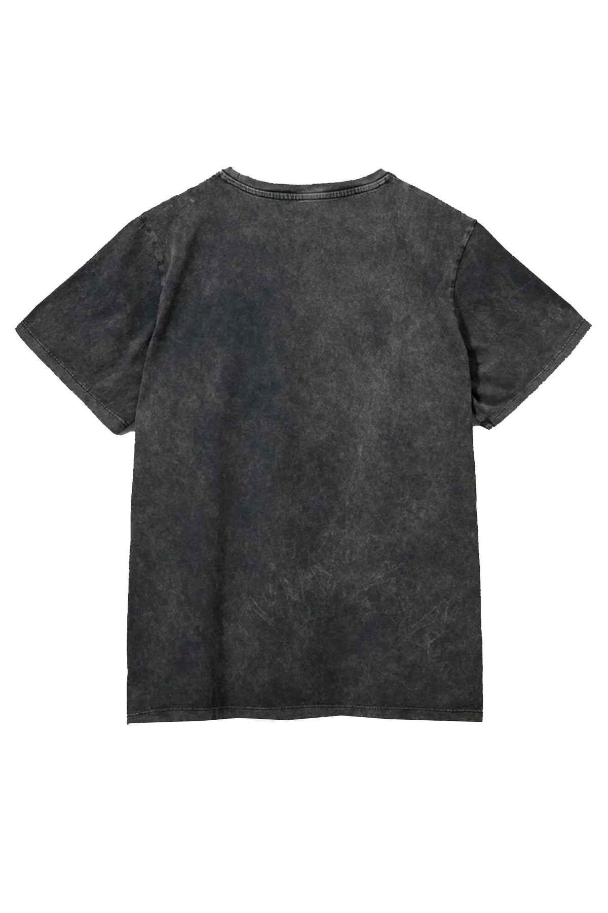 ZENASW T-SHIRT 1015 Tvättad svart - S251435