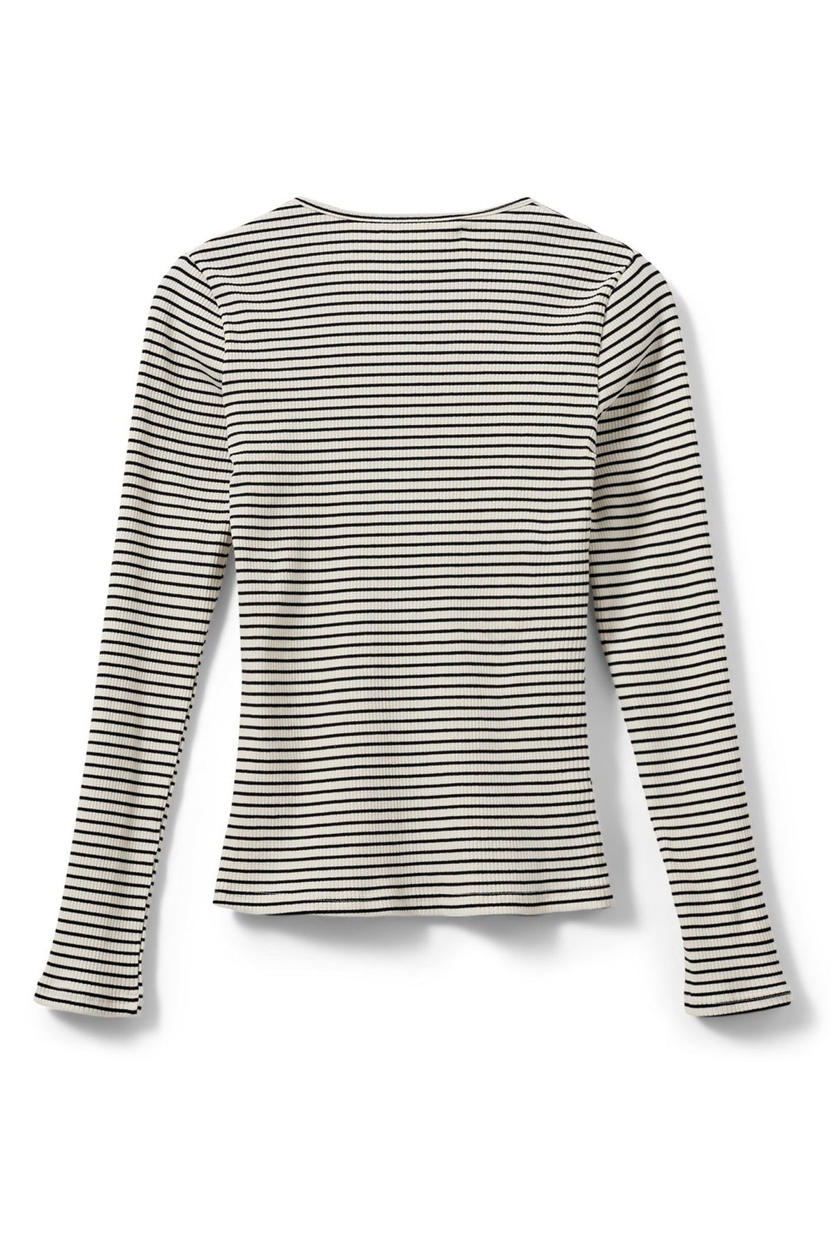 PAXSW T-SHIRT LÅNGÄRMAD 1017 Svart randig - SNOS590