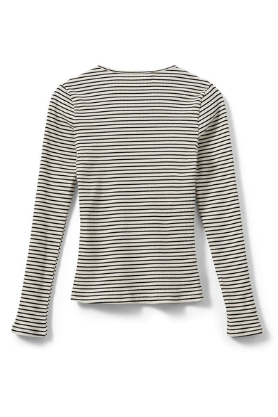 PAXSW T-SHIRT LÅNGÄRMAD 1017 Svart randig - SNOS590 Thumbnail