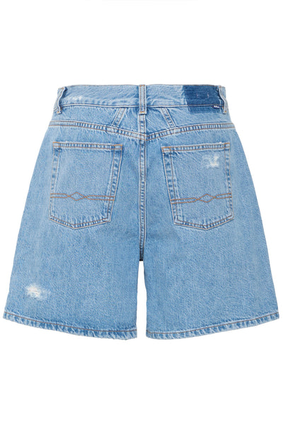 BASERRE DENIM SHORTS Ljusblå denim - 50405171 Thumbnail