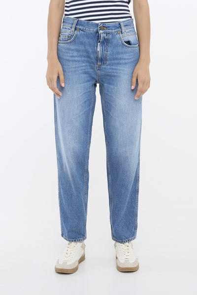 BAPAOLO JEANS MEDIUM BLUE WASH - 50405175 Thumbnail