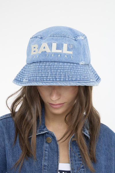 BASOMBRERO HATT Ljusblå denim - 50405247 Thumbnail