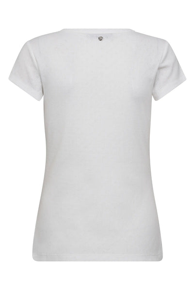 MMLago O-SS T-shirt Ljusgråmelerad - 170580 Thumbnail