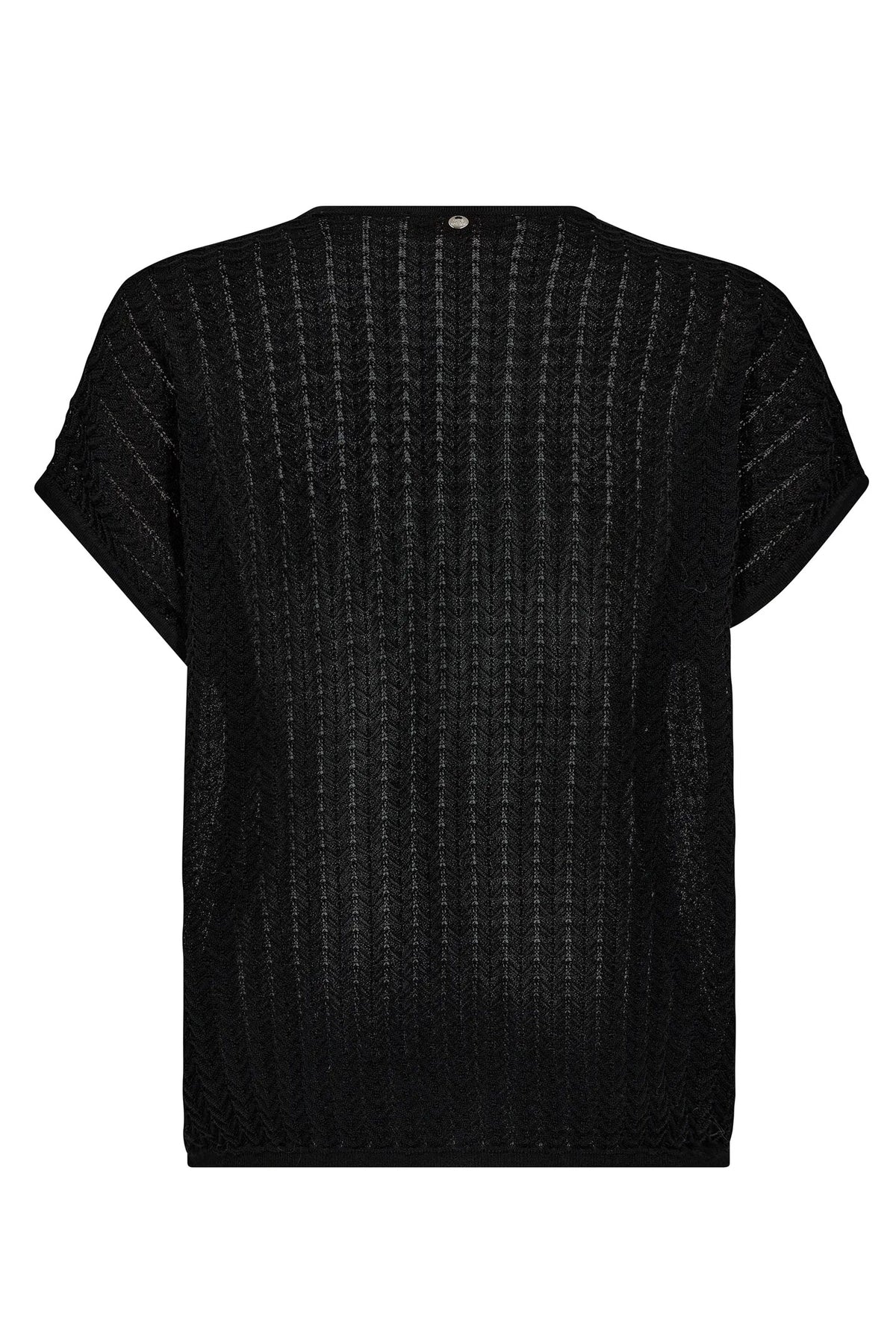 MMShani Plain V-neck Knit Svart
