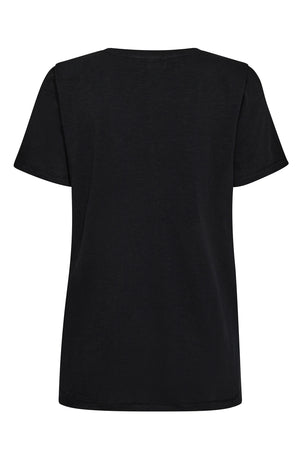 MMNadine O-SS Deco Tee Black - 171110