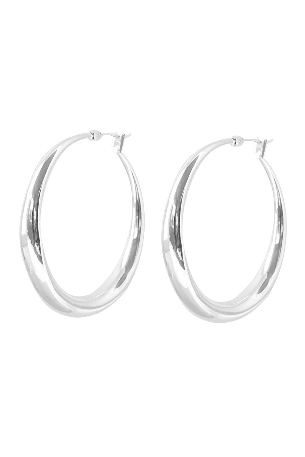 CHUNKY HOOP TILLBEHÖR SILVER - CHUNKY HOOP
