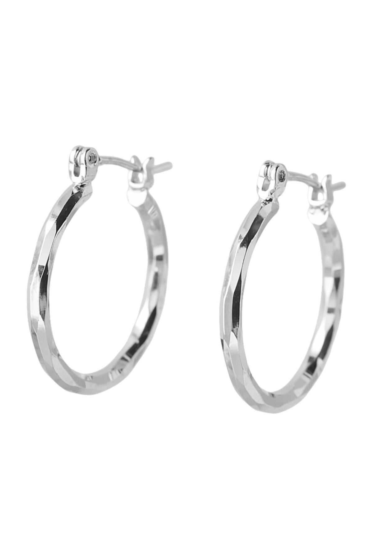 SHINY HOOP 20MM TILLBEHÖR SILVER - SHINY HOOP 20MM