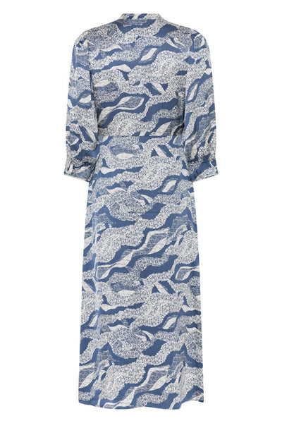 FloretBBClarenas klänning Blue lace print - BBW4320 Thumbnail
